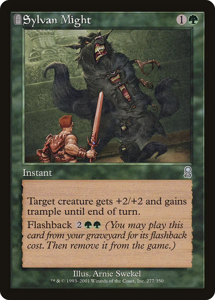 Sylvan Might — Odyssey — Magic: The Gathering