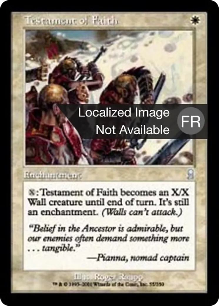 Profession de foi — Odyssey — Magic: The Gathering