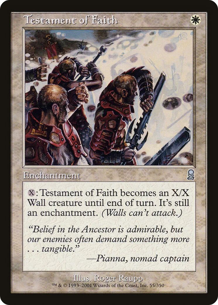 Testament of Faith — Odyssey — Magic: The Gathering