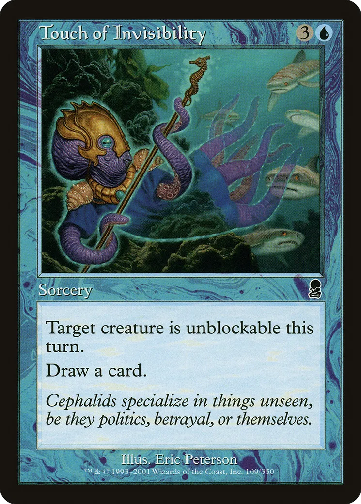 Touch of Invisibility — Odyssey — Magic: The Gathering