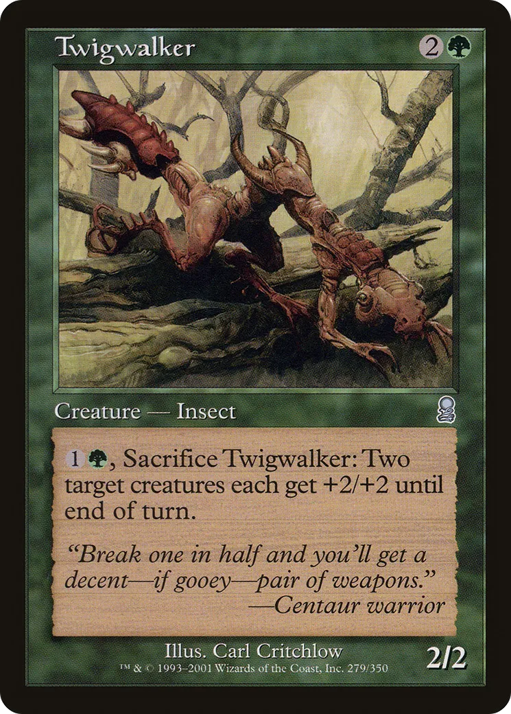 Twigwalker — Odyssey — Magic: The Gathering