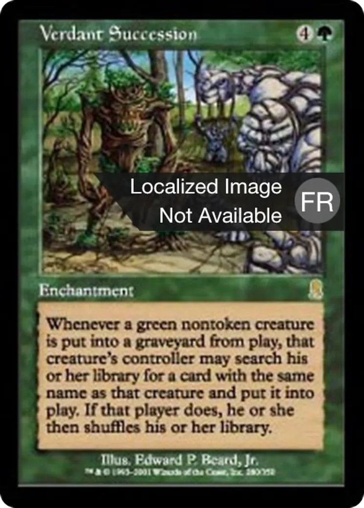 Succession verdoyante — Odyssey — Magic: The Gathering