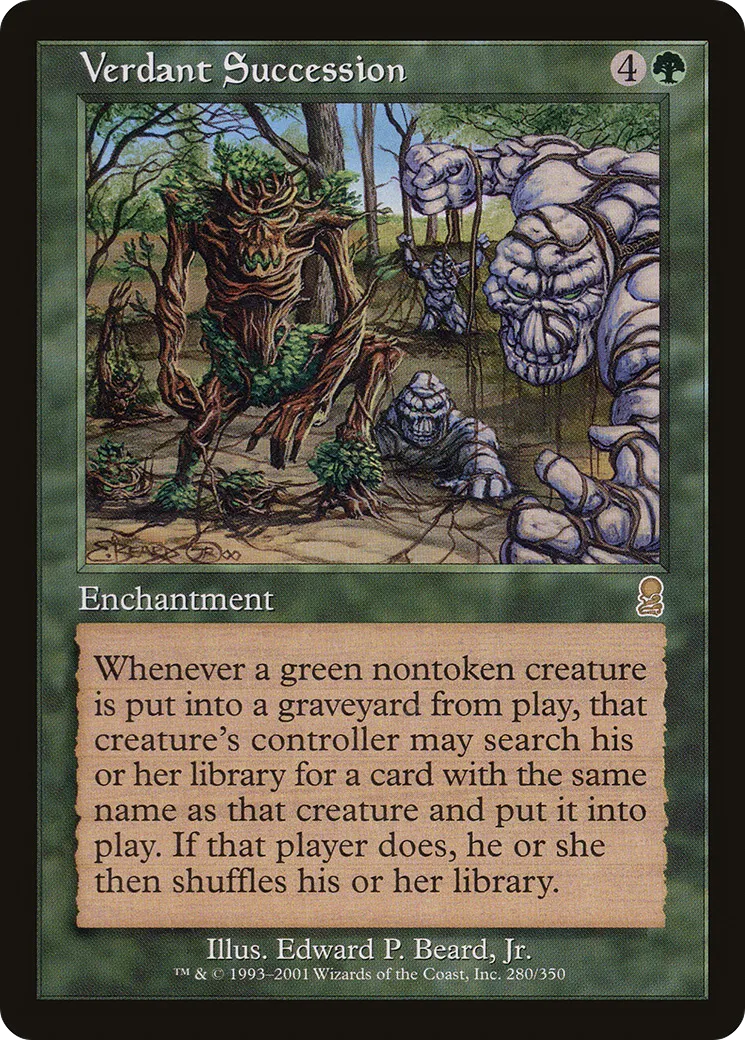 Verdant Succession — Odyssey — Magic: The Gathering