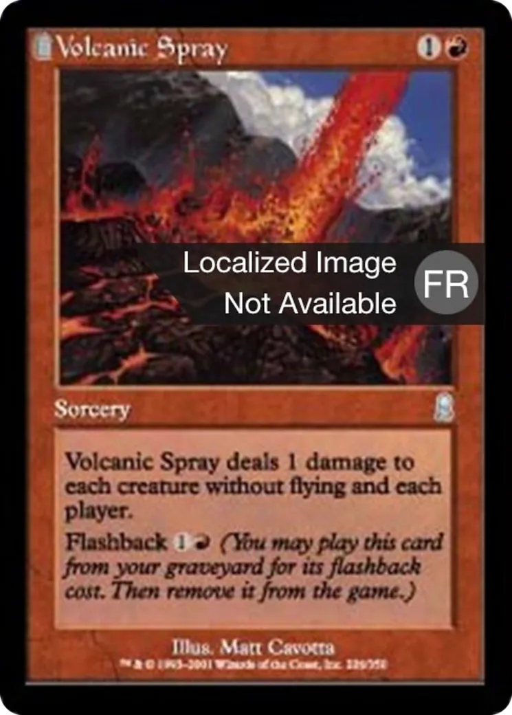 Giclée volcanique — Odyssey — Magic: The Gathering