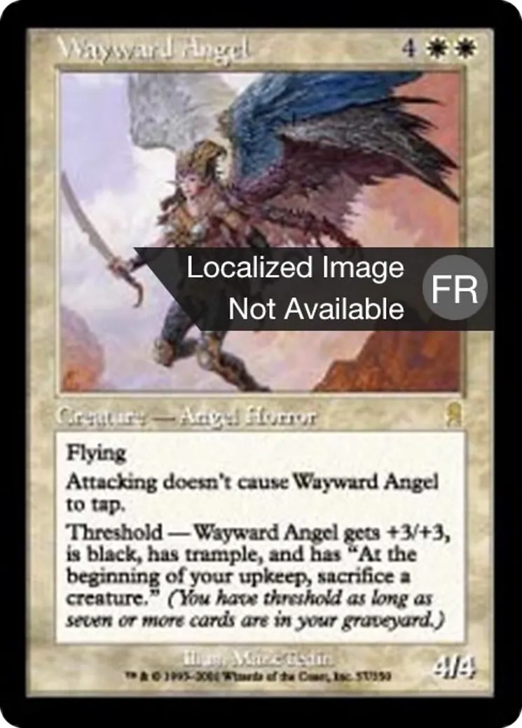 Ange rétive — Odyssey — Magic: The Gathering