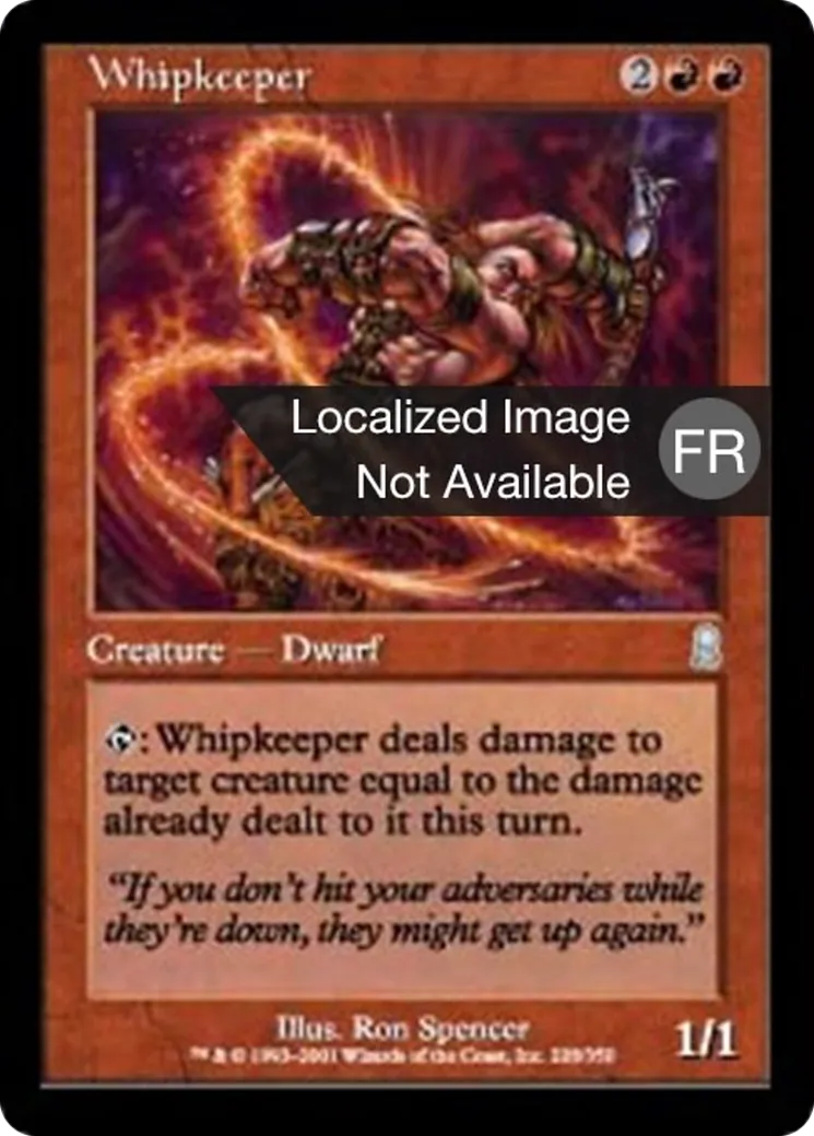 Celui qui garde les fouets — Odyssey — Magic: The Gathering