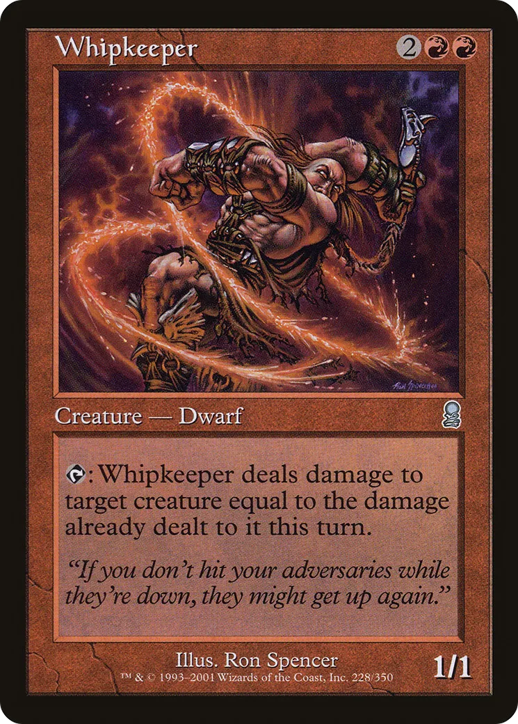 Whipkeeper — Odyssey — Magic: The Gathering