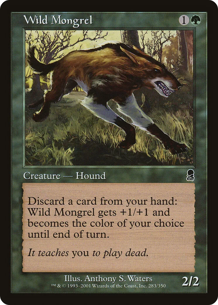 Wild Mongrel — Odyssey — Magic: The Gathering