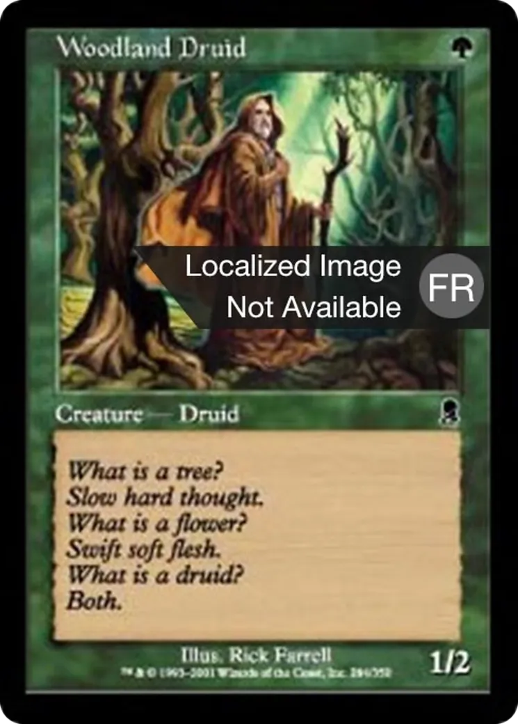 Druide des sylves — Odyssey — Magic: The Gathering
