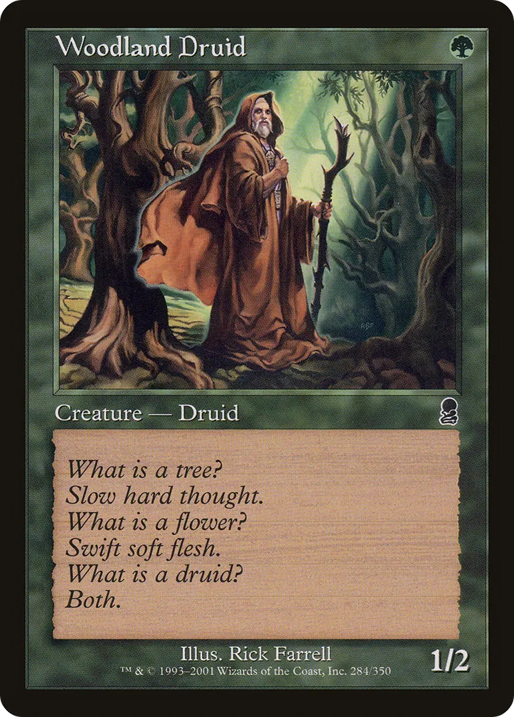 Woodland Druid — Odyssey — Magic: The Gathering
