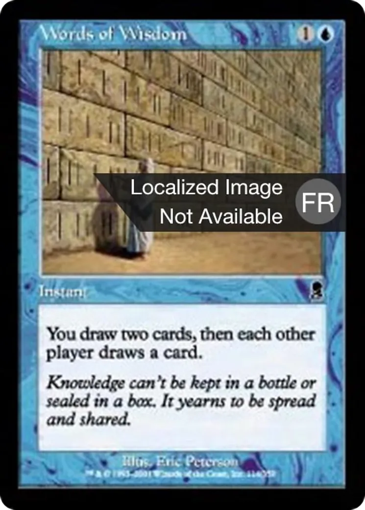 Mots de sagesse — Odyssey — Magic: The Gathering