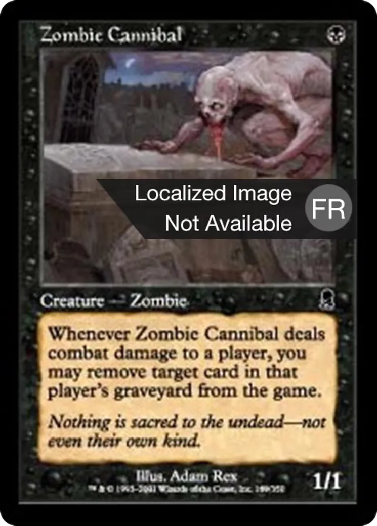 Zombie cannibale — Odyssey — Magic: The Gathering