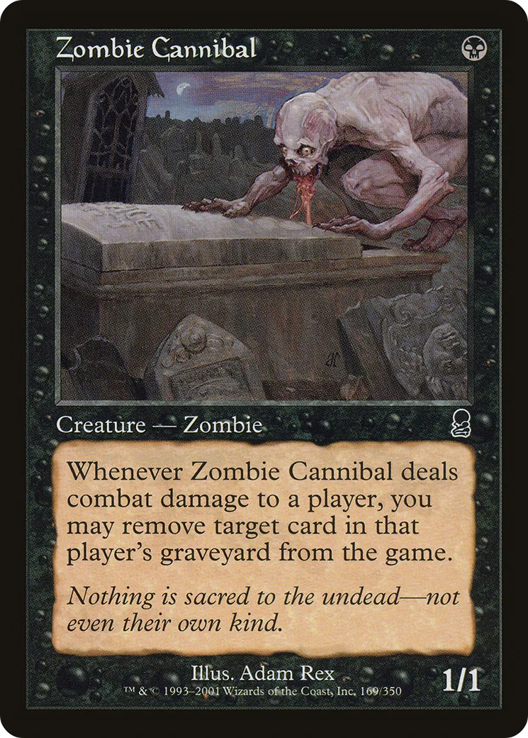 Zombie cannibale — Odyssey — Magic: The Gathering