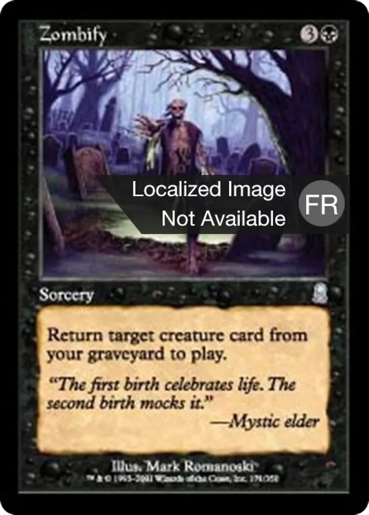 Zombification — Odyssey — Magic: The Gathering