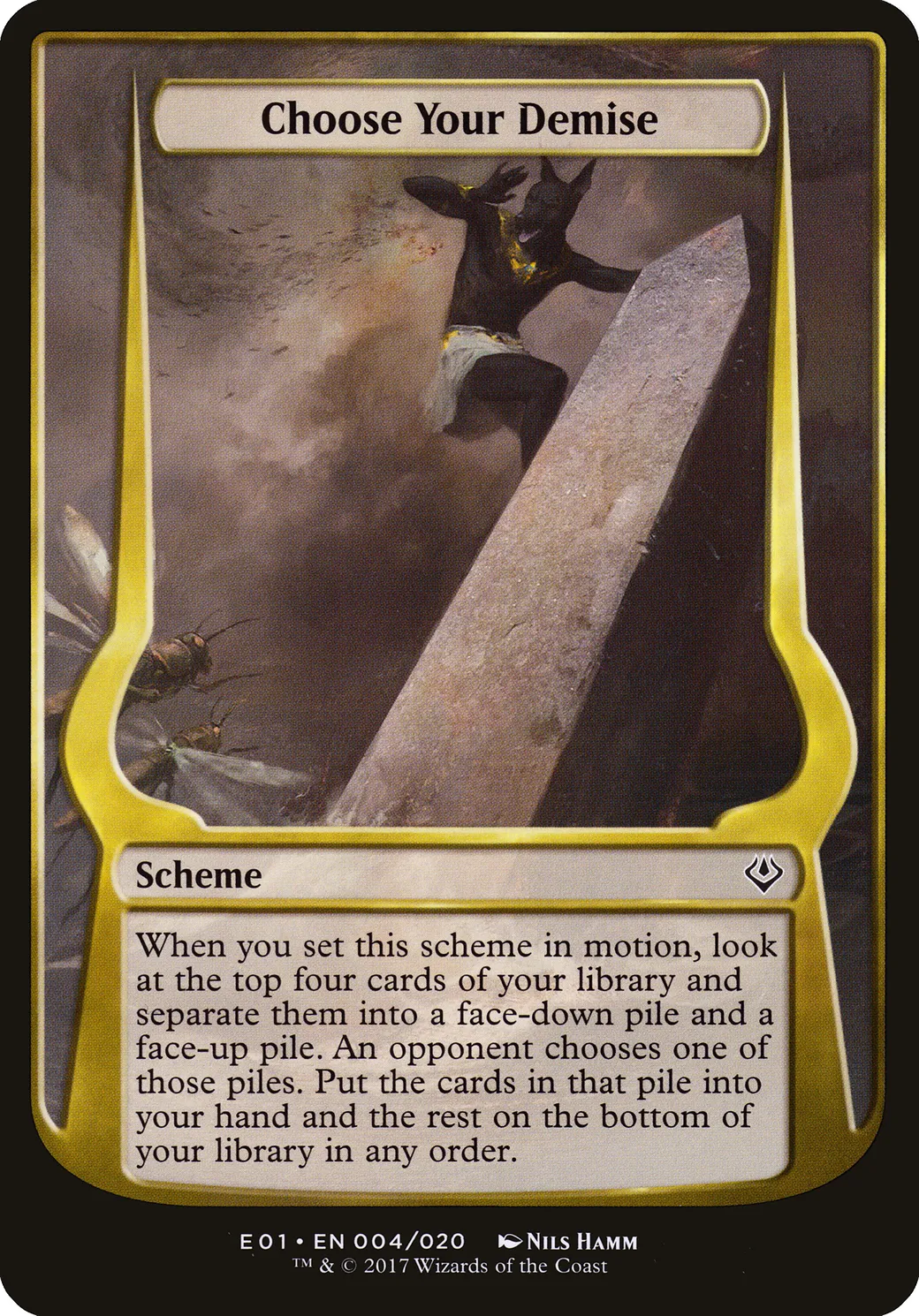 Choisissez votre mort — Archenemy: Nicol Bolas Schemes — Magic: The Gathering