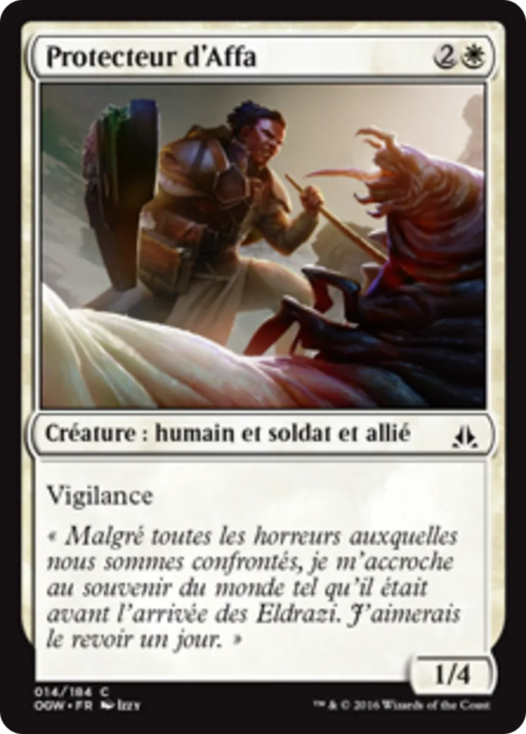 Protecteur d'Affa — Oath of the Gatewatch — Magic: The Gathering