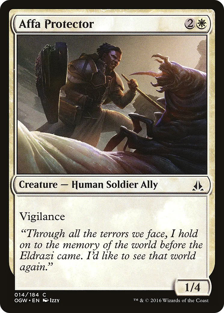 Protecteur d'Affa — Oath of the Gatewatch — Magic: The Gathering