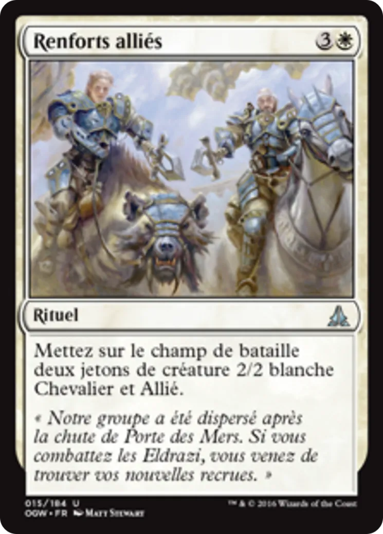 Renforts alliés — Oath of the Gatewatch — Magic: The Gathering