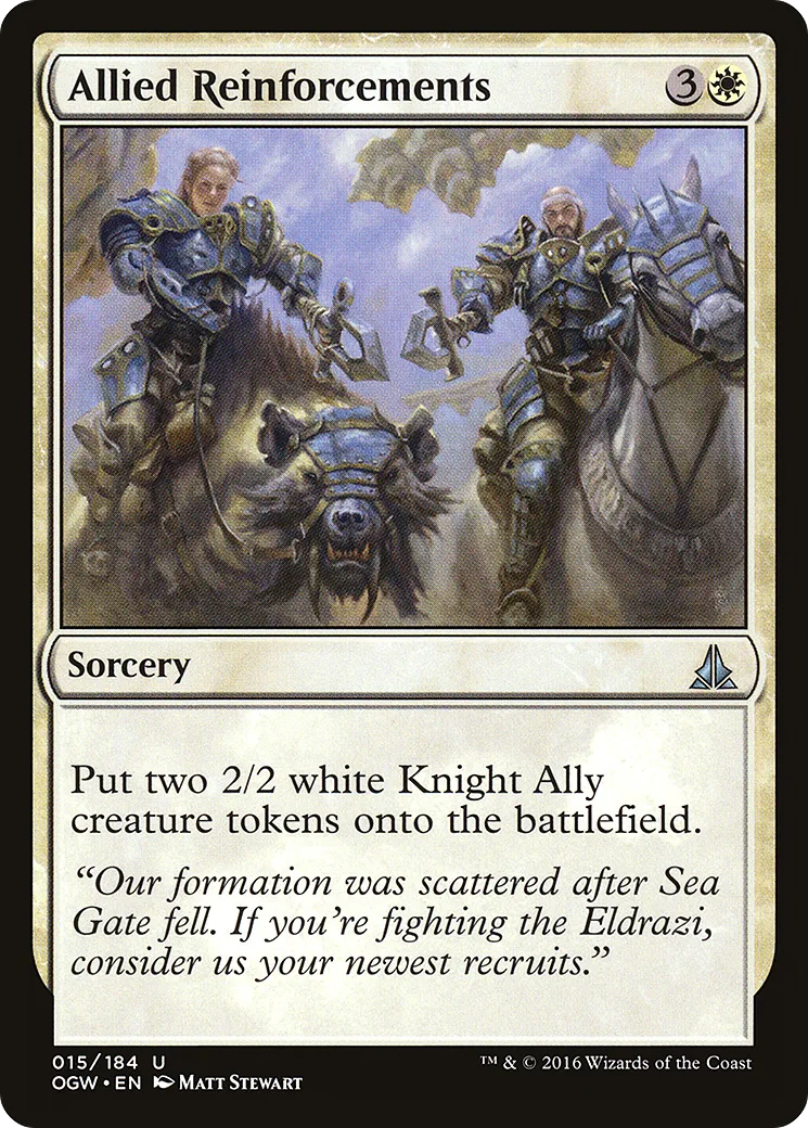 Renforts alliés — Oath of the Gatewatch — Magic: The Gathering