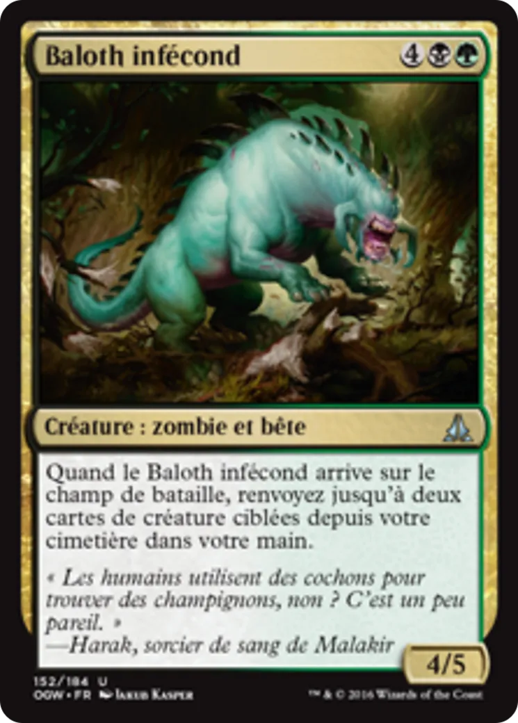 Baloth infécond — Oath of the Gatewatch — Magic: The Gathering