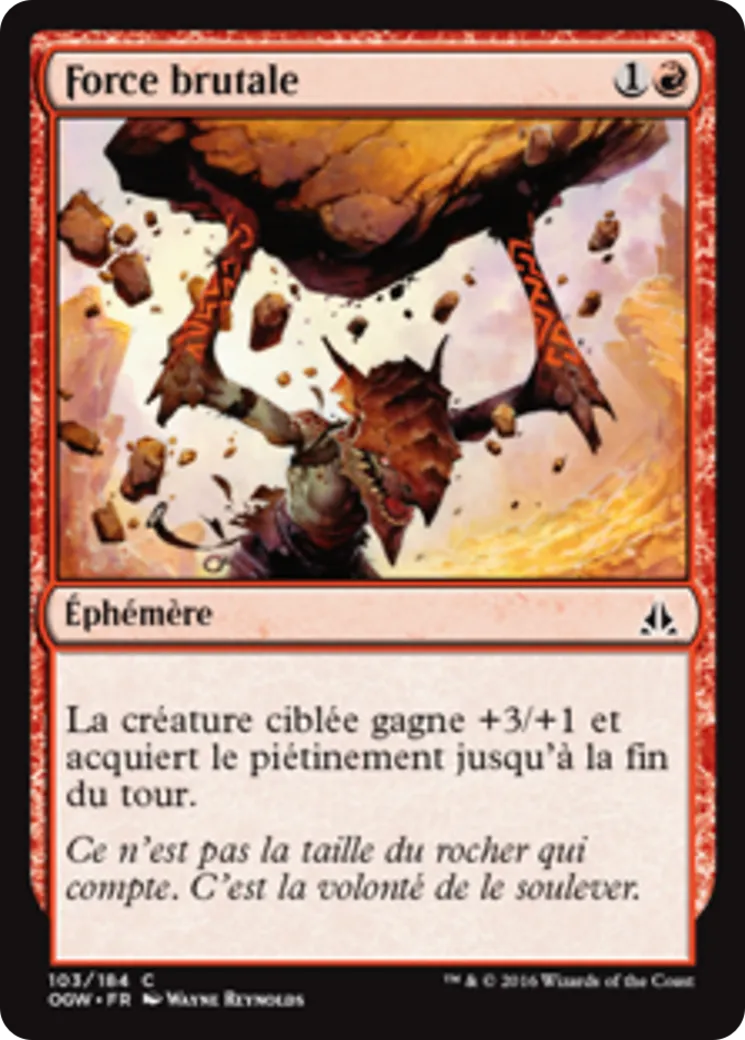 Force brutale — Oath of the Gatewatch — Magic: The Gathering