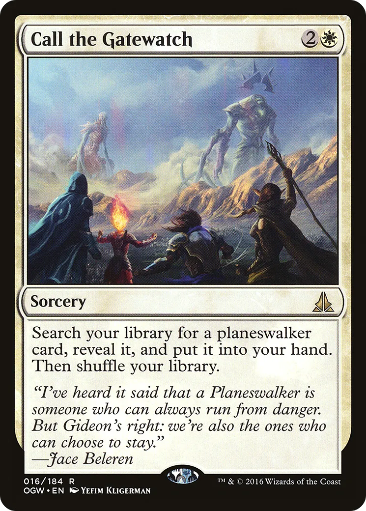 Call the Gatewatch — Oath of the Gatewatch — Magic: The Gathering