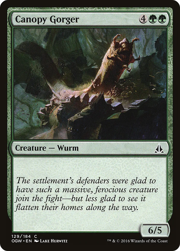Canopy Gorger — Oath of the Gatewatch — Magic: The Gathering