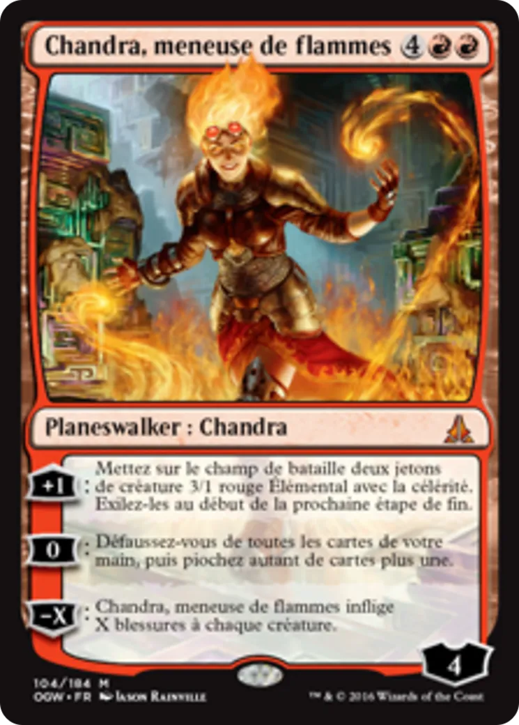 Chandra, meneuse de flammes — Oath of the Gatewatch — Magic: The Gathering