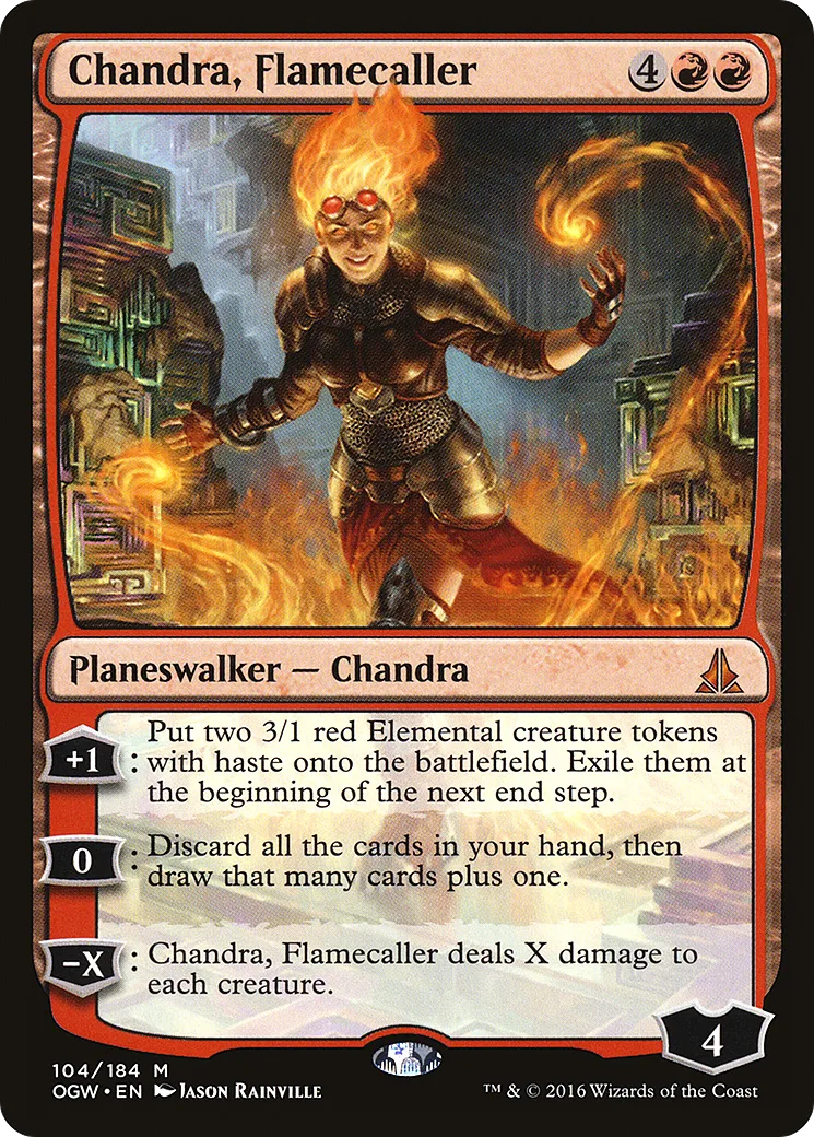 Chandra, Flamecaller — Oath of the Gatewatch — Magic: The Gathering