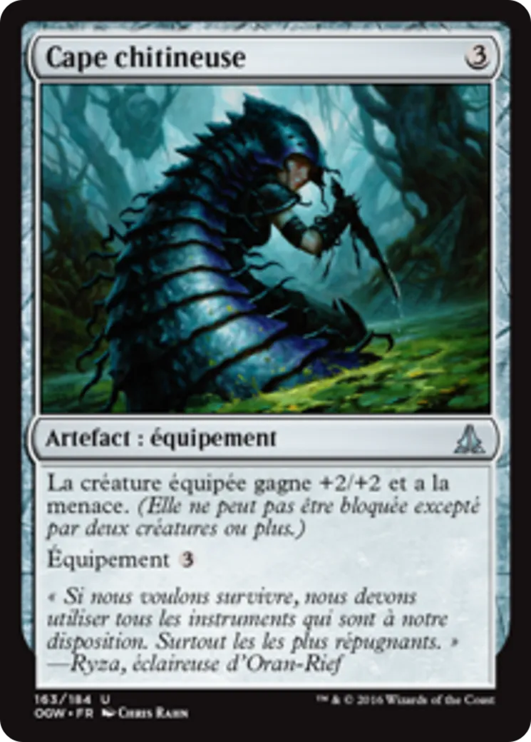 Cape chitineuse — Oath of the Gatewatch — Magic: The Gathering