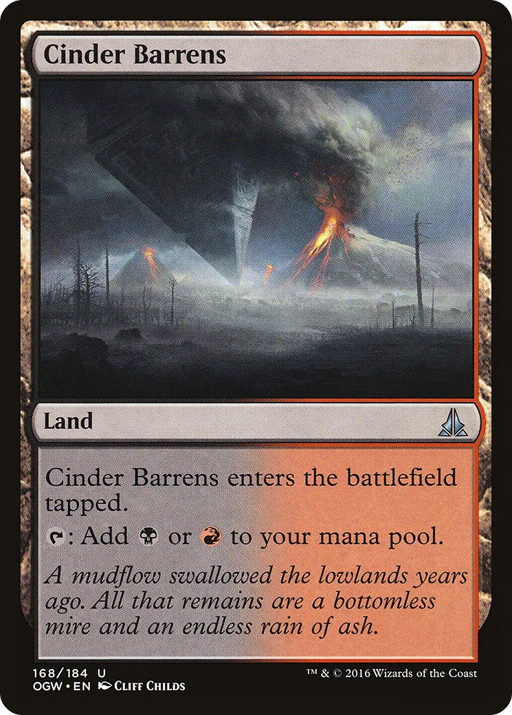 Landes de cendres — Oath of the Gatewatch — Magic: The Gathering