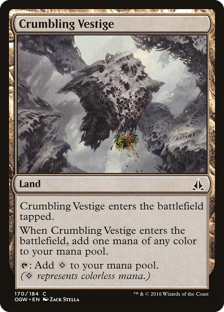 Crumbling Vestige — Oath of the Gatewatch — Magic: The Gathering
