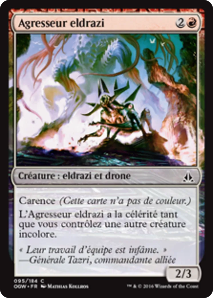 Agresseur eldrazi — Oath of the Gatewatch — Magic: The Gathering
