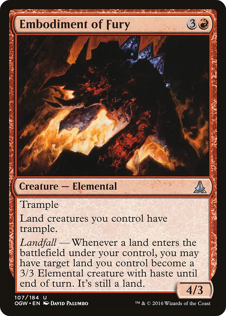 Embodiment of Fury — Oath of the Gatewatch — Magic: The Gathering