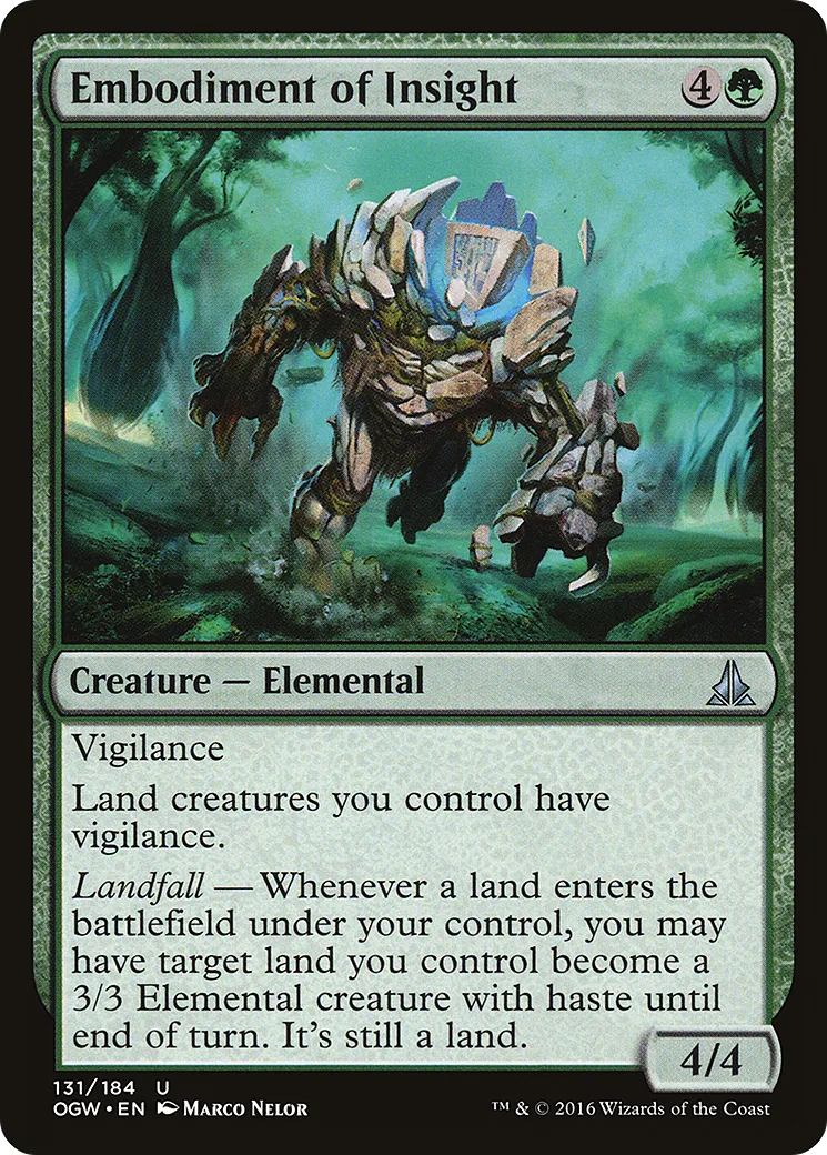 Incarnation de la perspicacité — Oath of the Gatewatch — Magic: The Gathering