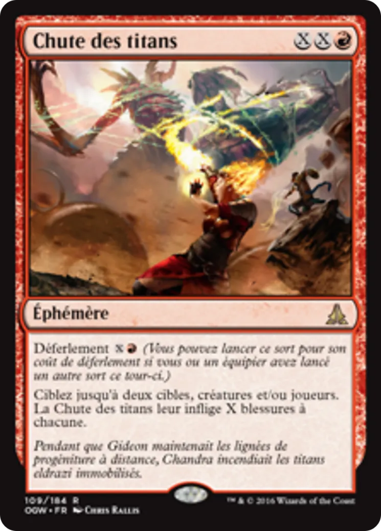Chute des titans — Oath of the Gatewatch — Magic: The Gathering
