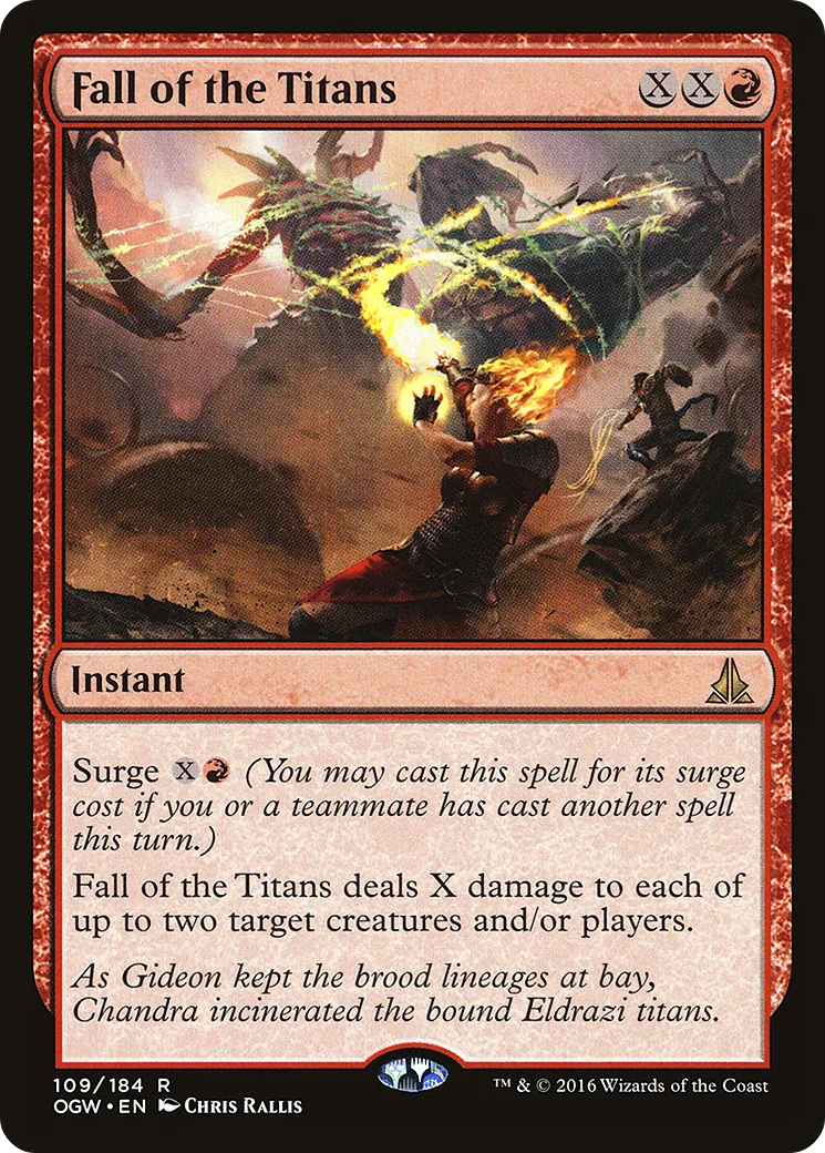 Chute des titans — Oath of the Gatewatch — Magic: The Gathering