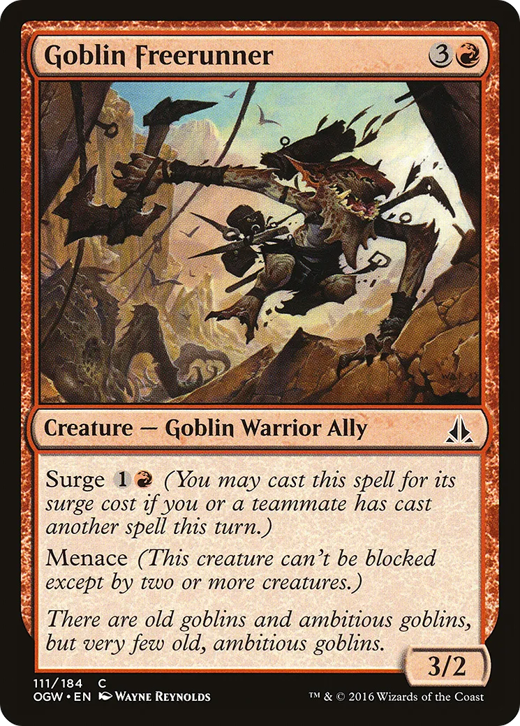 Goblin Freerunner — Oath of the Gatewatch — Magic: The Gathering