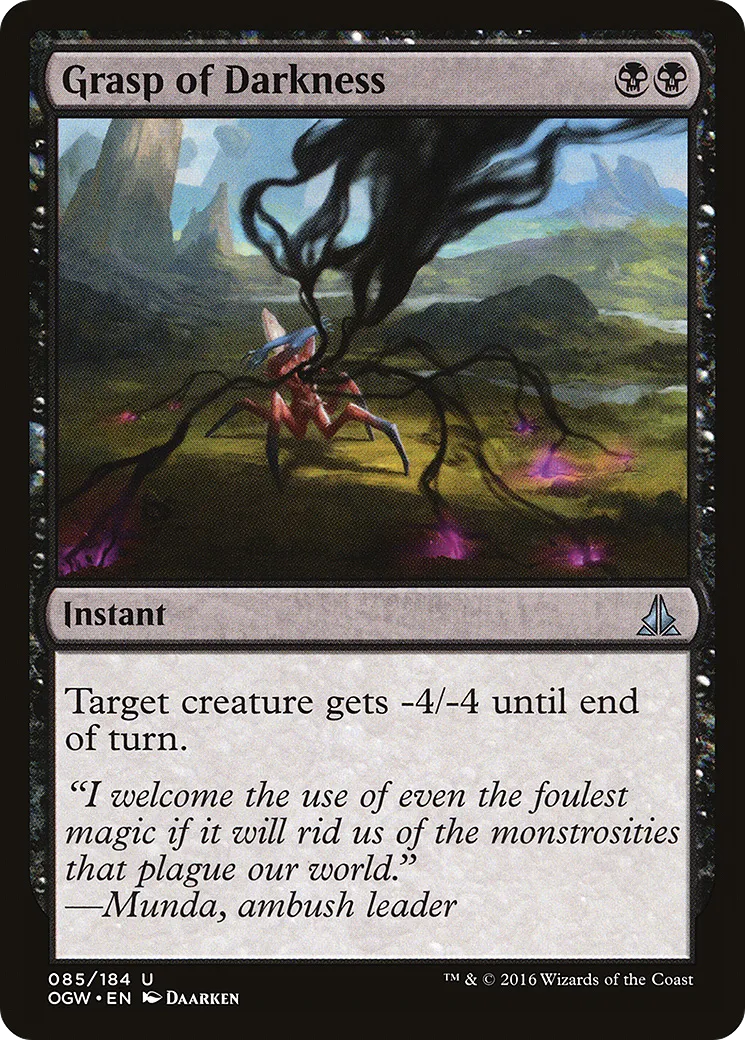 Emprise des ténèbres — Oath of the Gatewatch — Magic: The Gathering