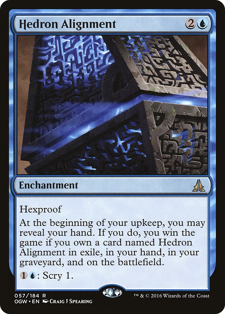 Alignement d'hèdrons — Oath of the Gatewatch — Magic: The Gathering