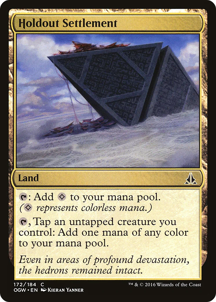 Holdout Settlement — Oath of the Gatewatch — Magic: The Gathering