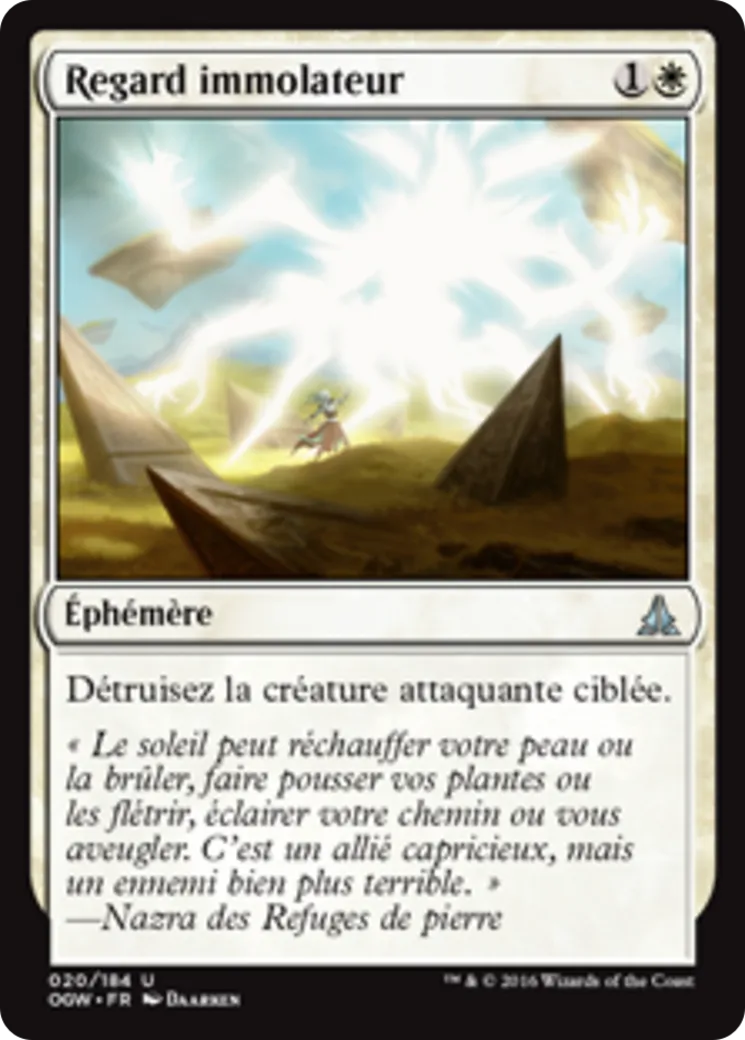 Regard immolateur — Oath of the Gatewatch — Magic: The Gathering