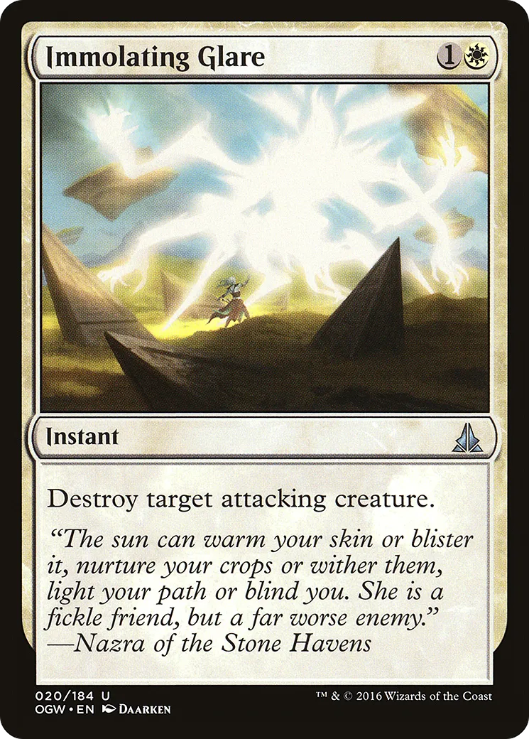 Regard immolateur — Oath of the Gatewatch — Magic: The Gathering