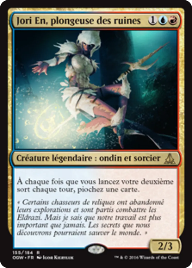 Jori En, plongeuse des ruines — Oath of the Gatewatch — Magic: The Gathering