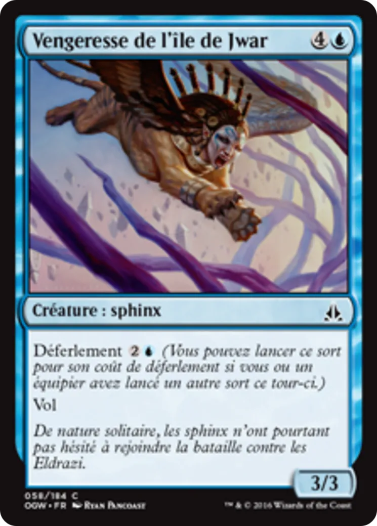 Vengeresse de l'île de Jwar — Oath of the Gatewatch — Magic: The Gathering