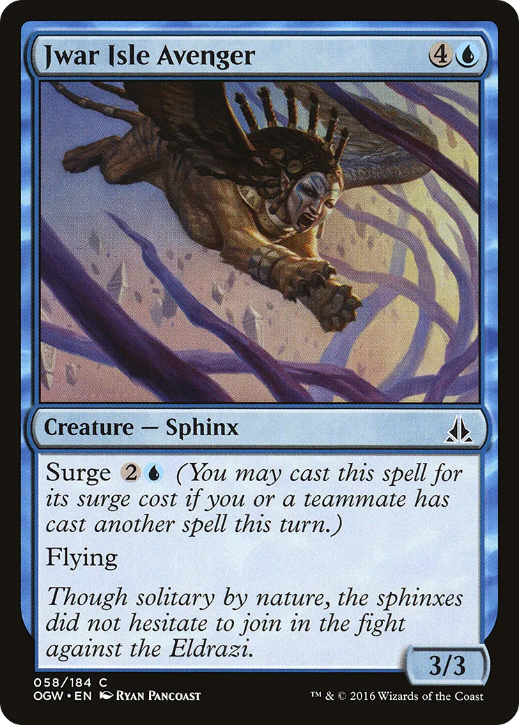 Vengeresse de l'île de Jwar — Oath of the Gatewatch — Magic: The Gathering