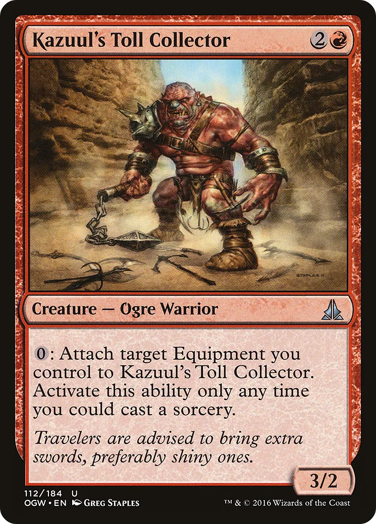 Kazuul's Toll Collector — Oath of the Gatewatch — Magic: The Gathering