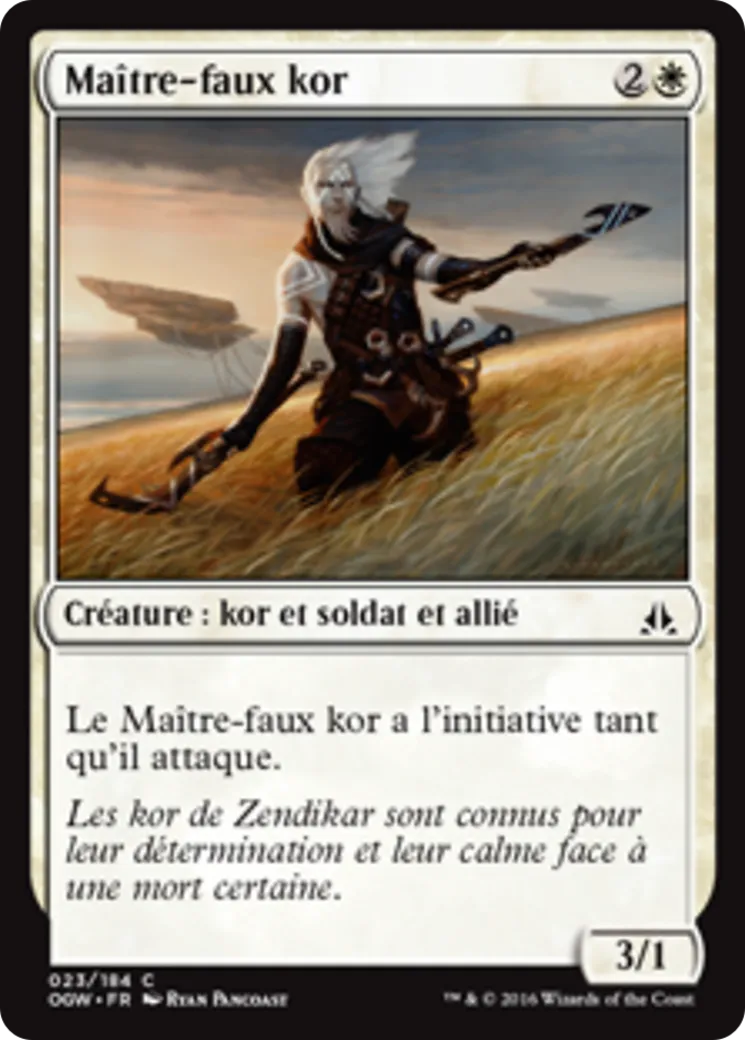 Maître-faux kor — Oath of the Gatewatch — Magic: The Gathering
