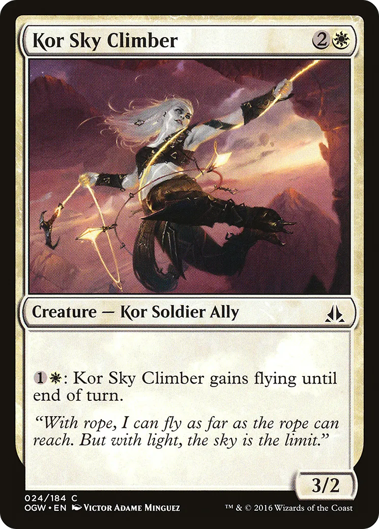 Kor Sky Climber — Oath of the Gatewatch — Magic: The Gathering