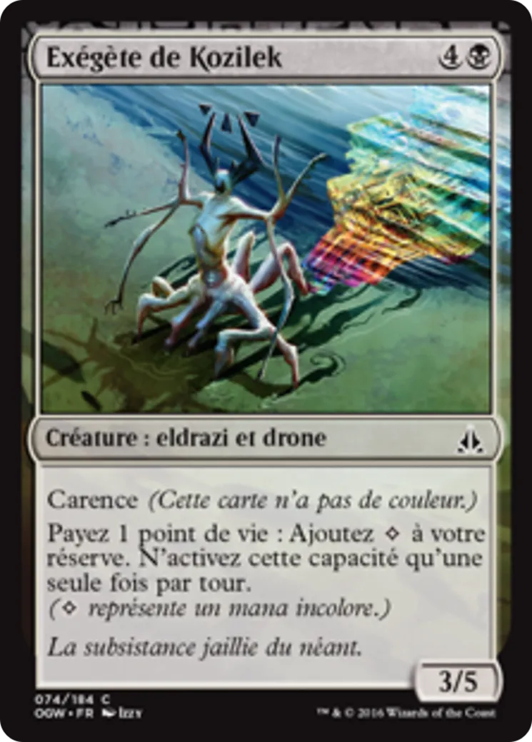 Exégète de Kozilek — Oath of the Gatewatch — Magic: The Gathering